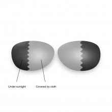 New Walleva Transition/Photochromic Polarized Replacement Lenses For Ray-Ban Erika RB4171 54mm Sunglasses
